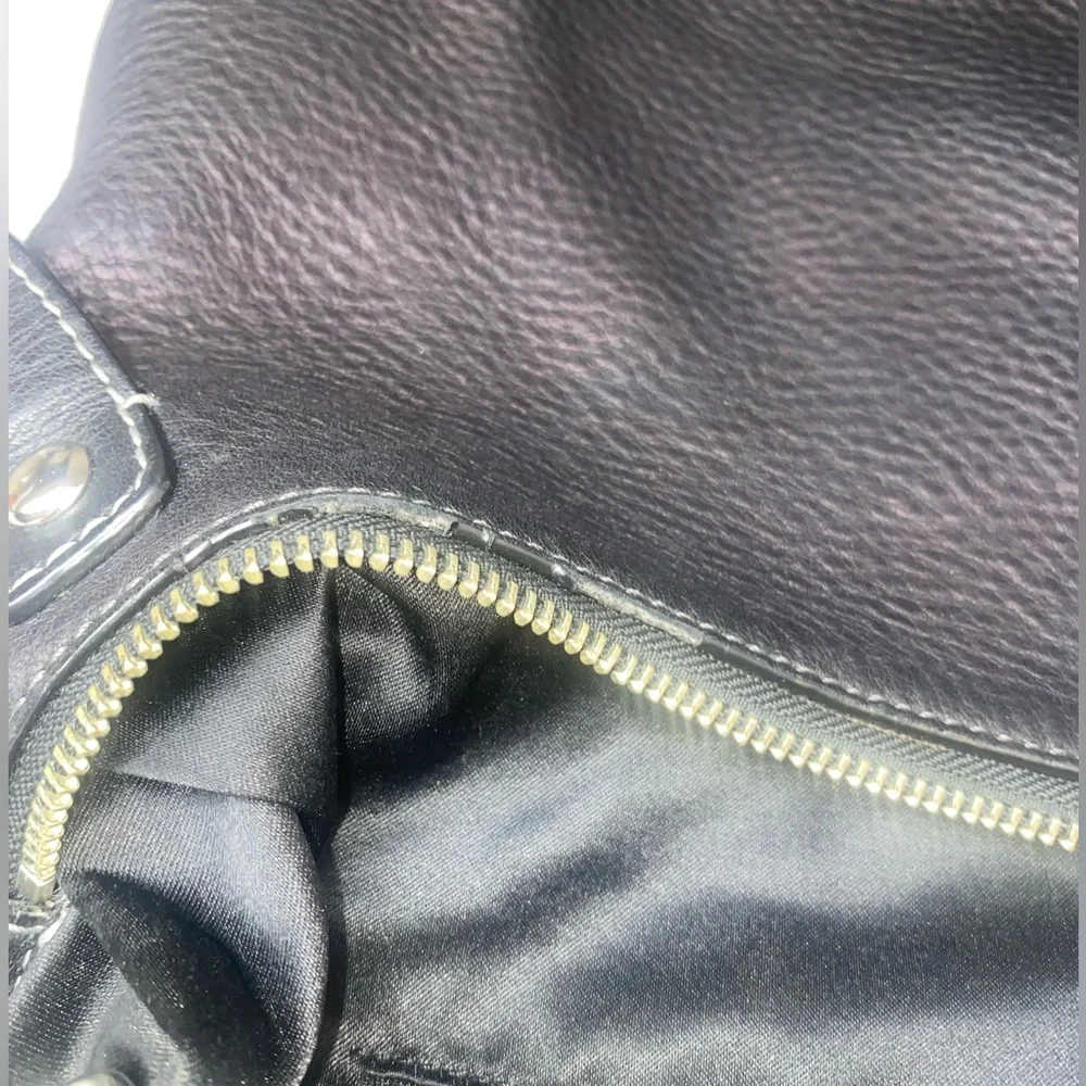 Coach Y2K Large Penelope Black Leather Hobo Bag GUC